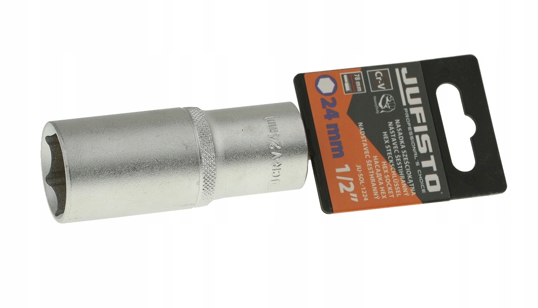 

Nasadka Długa Sześciokątna 1/2'' 24 mm Klucz