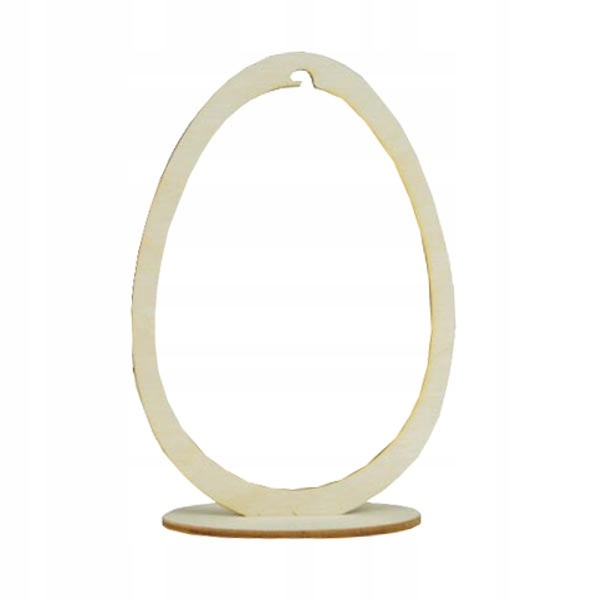 stojak drewniany JAJKO 18,6x13,6cm — 2