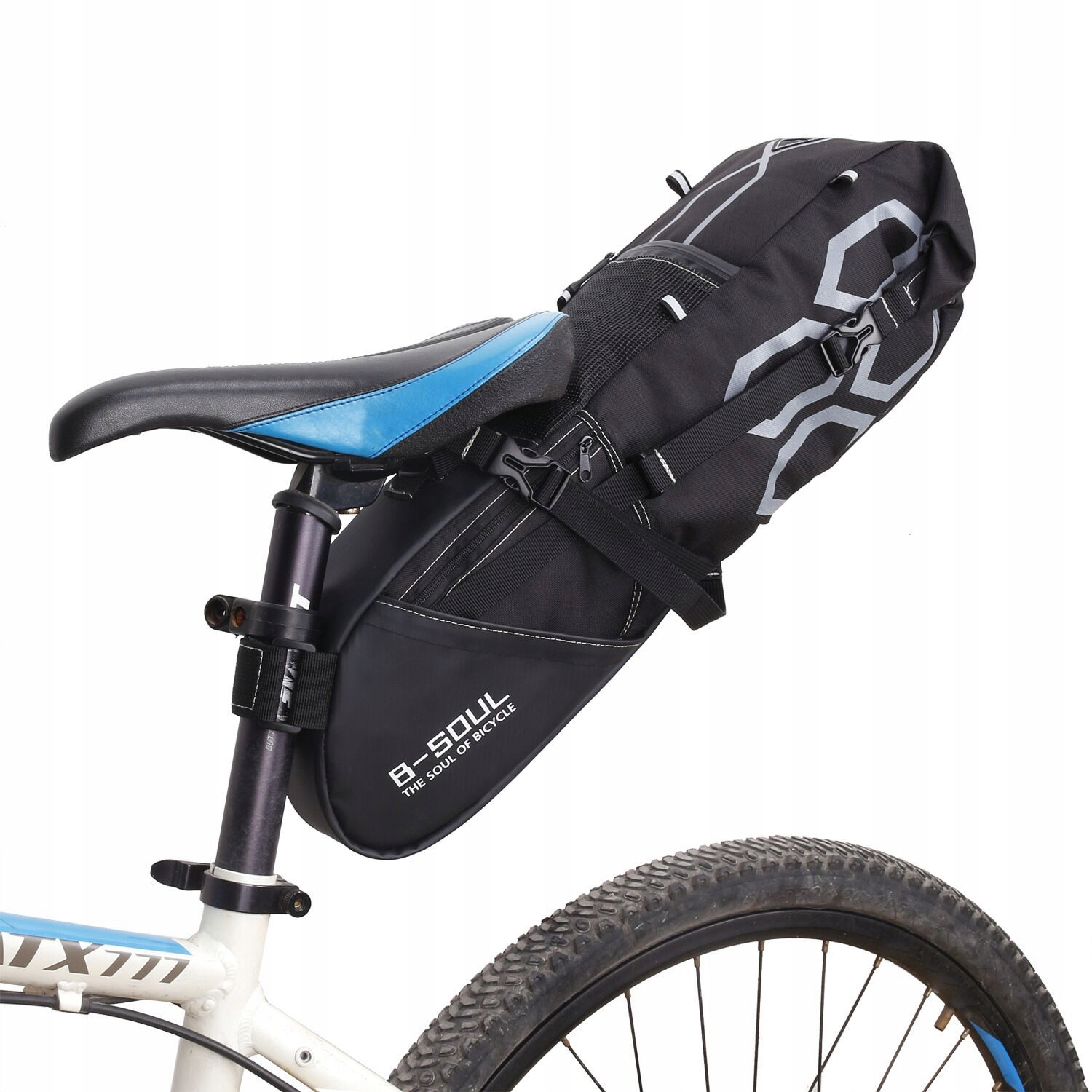 

Sakwa Rowerowa Pod Siodełko Pojemna B-soul 12L 1