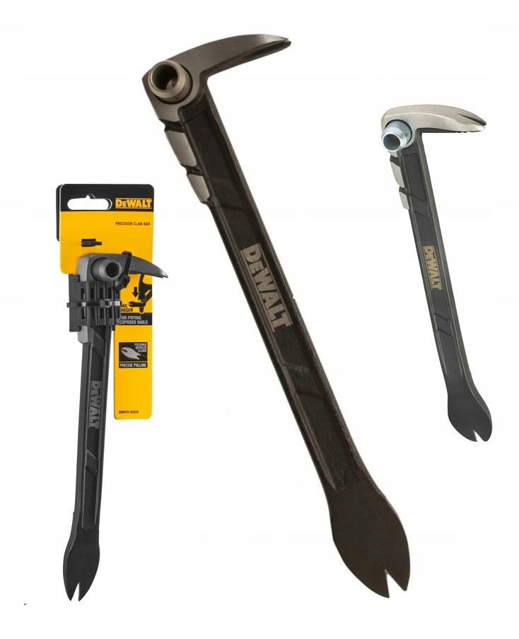 

DeWALT 55524 Stalowa Łapka 250 mm do Łom Gwoździ