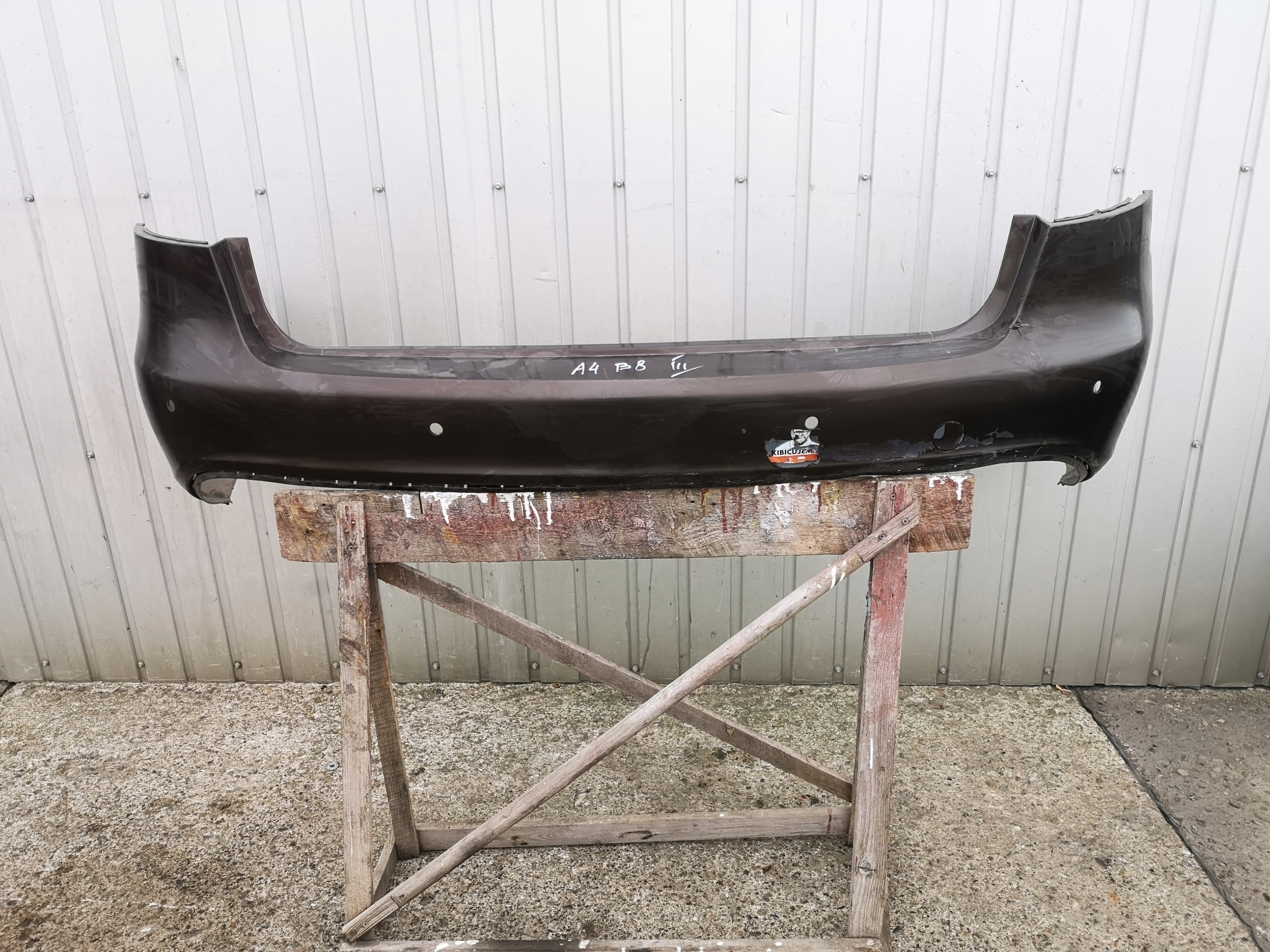 AUDI A4 B8 07- KOMBI AVANT ZDERZAK TYLNY