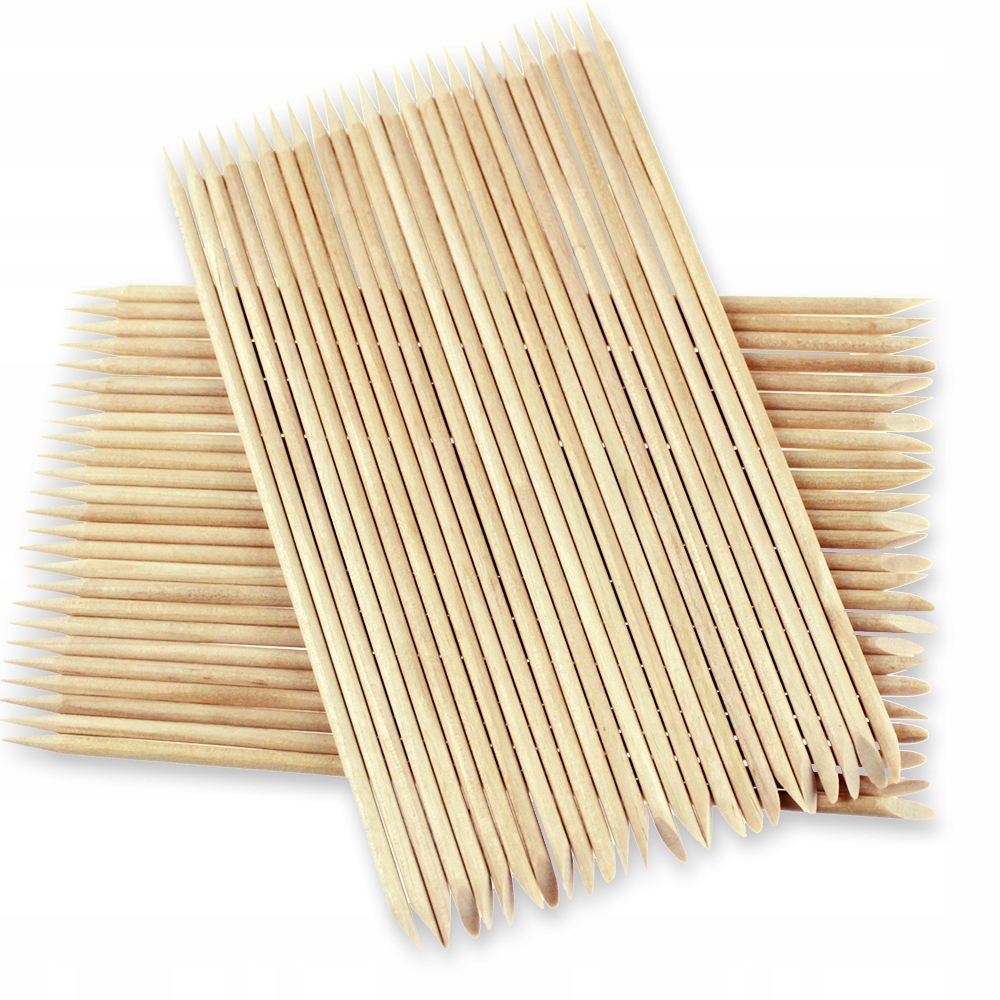 1000 ks dřevěných tyčinek na odstraňování kůžiček