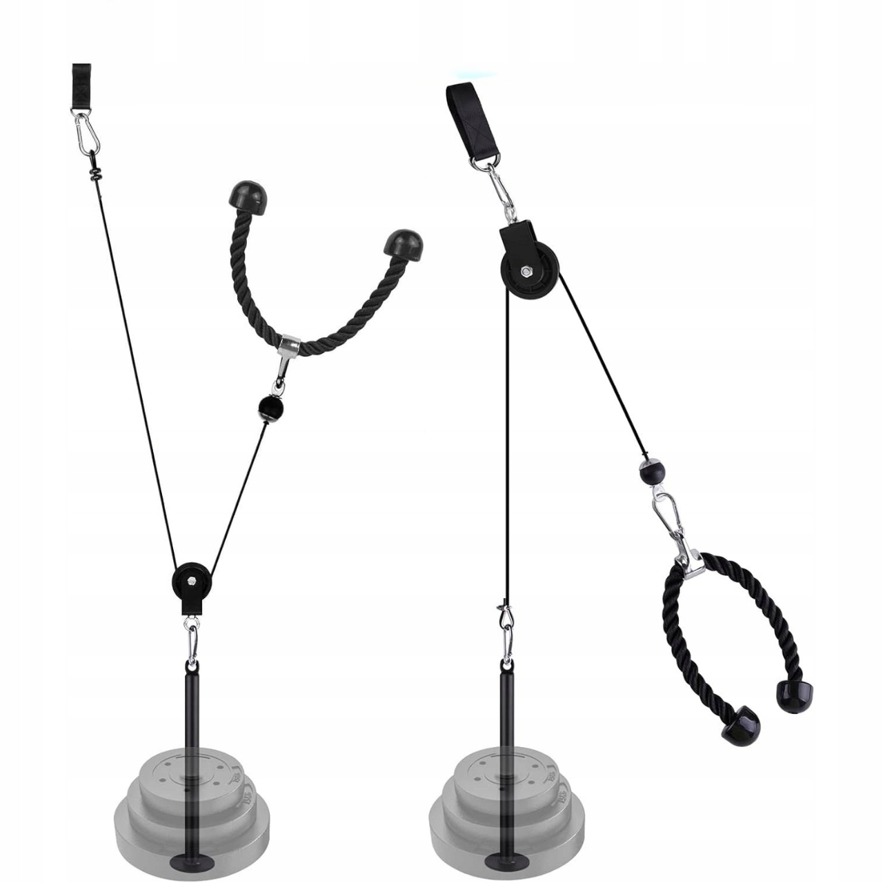 Domácí Závěsná Posilovací Kladka pro cvičení horní a dolní části – Trénink zad, ramen, břicha