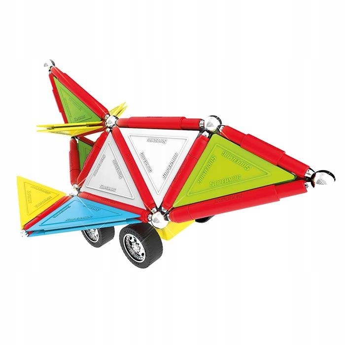 DUŻE KLOCKI MAGNETYCZNE SUPERMAG TAGS Wheels 103 Kod producenta 0184