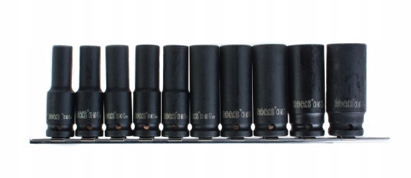 ROOKS ZESTAW NASADEK UDAROWYCH DŁUGICH ,6-KĄT 1/2", 10 CZ, 10-24 MM Marka Rooks