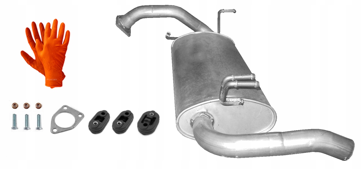 Mitsubishi Space Star 1.9 Di Diesel 75-85 kW (2000-2006) Tlumič