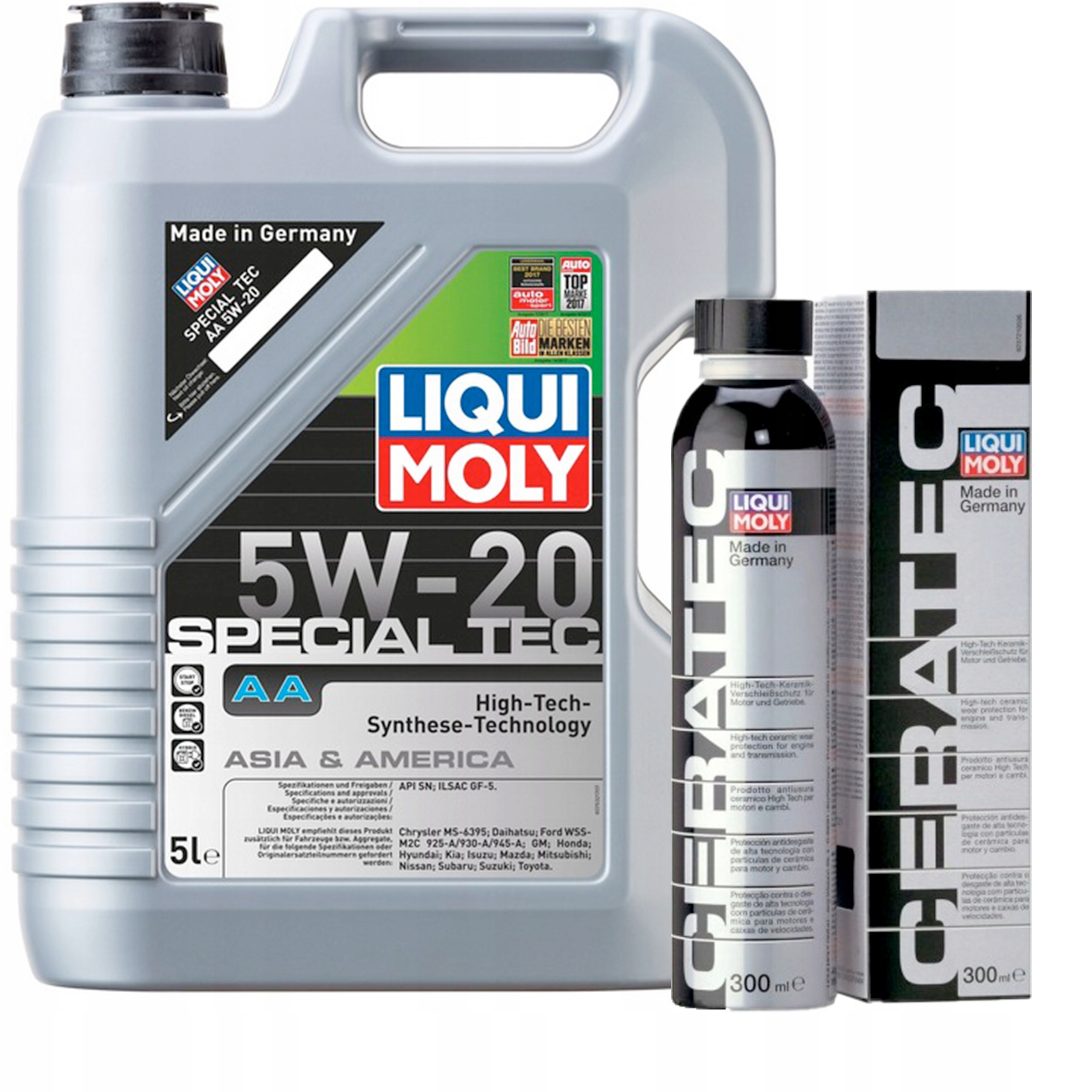 LIQUI MOLY SPECIAL TEC AA 5W20 5L 20793 + Cera Tec