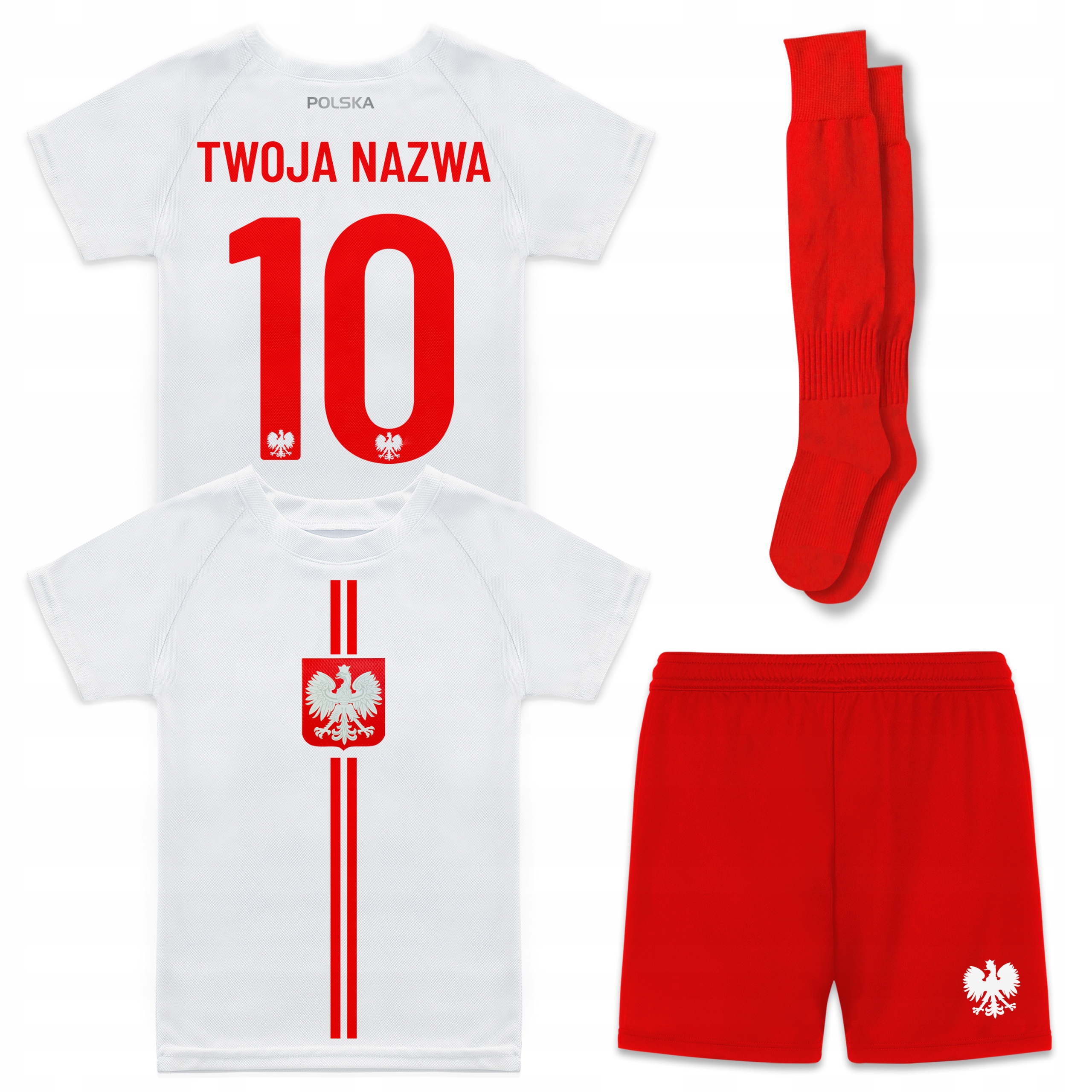 Fotbalový komplet pro děti s vlastním jménem