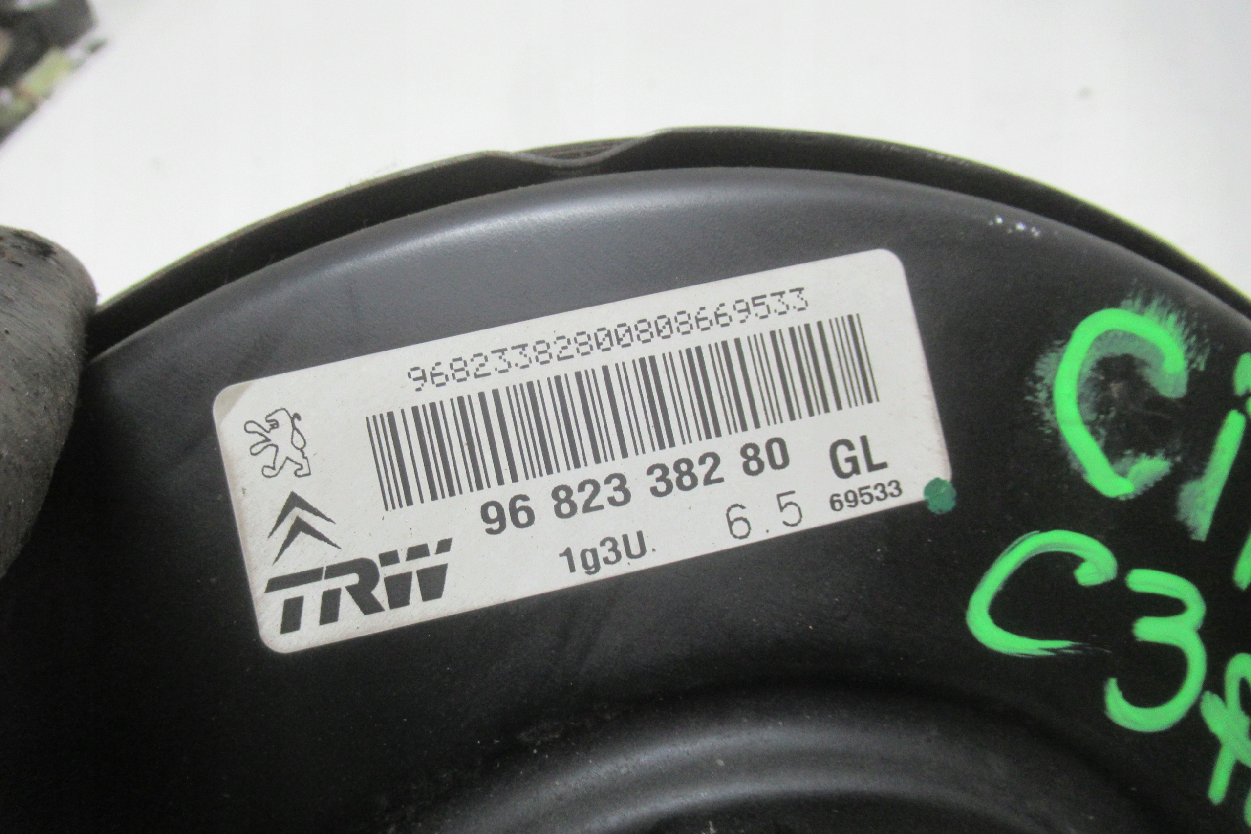 CITROEN C3 PLURIEL 08R Servo bremsen 9682338280