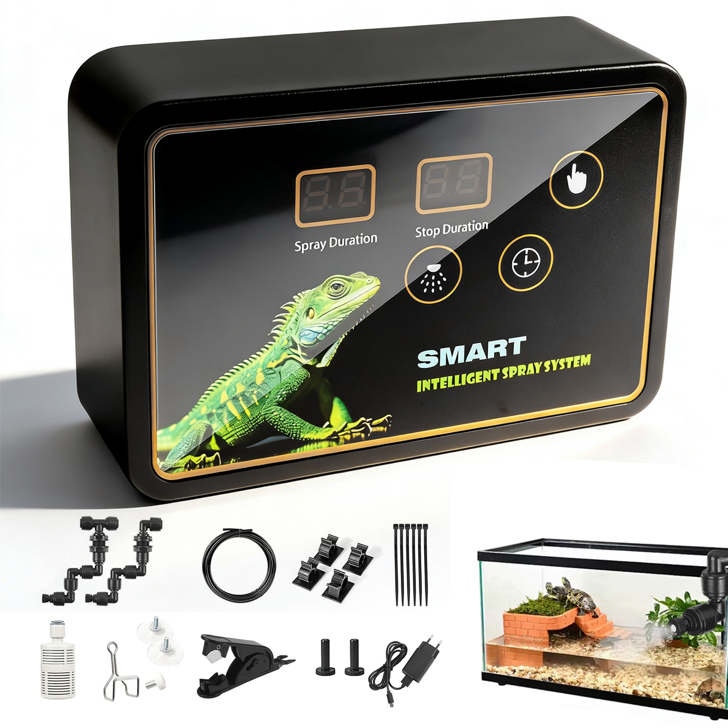 Levně Inteligentní Zavlažovač Pro Terárium Plazů, Obojživelník, Praktický