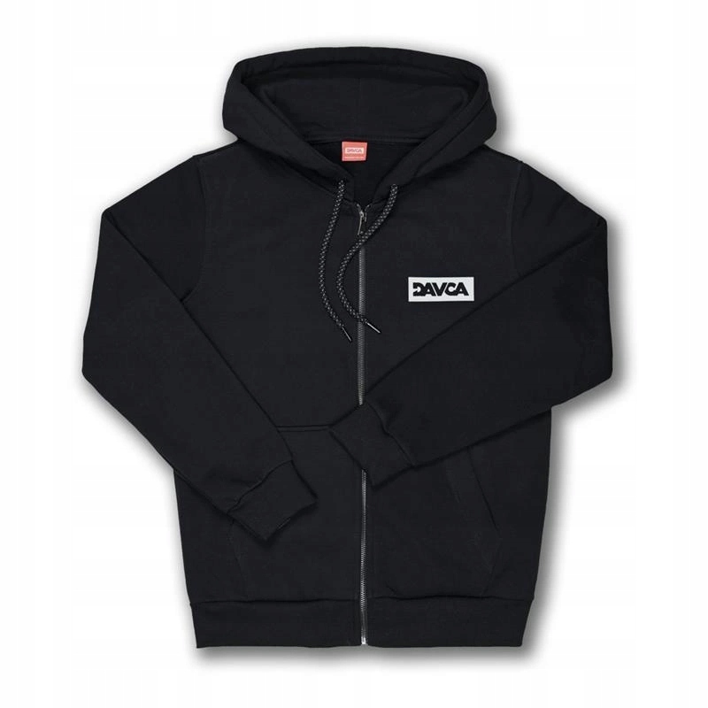 Mikina Davca Logo Reflective černá stříbrná