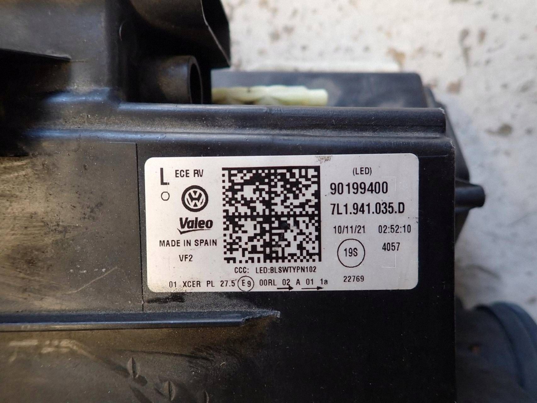 light front front left VW T6 LIFT 2019- FULL LED 7L1941035D
