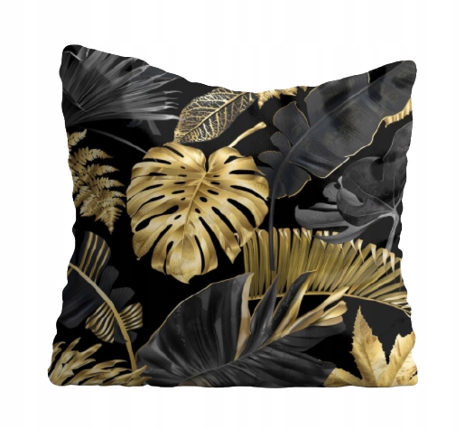 

Poszewka jasiek Liście Złote Monstera 40X40 CM