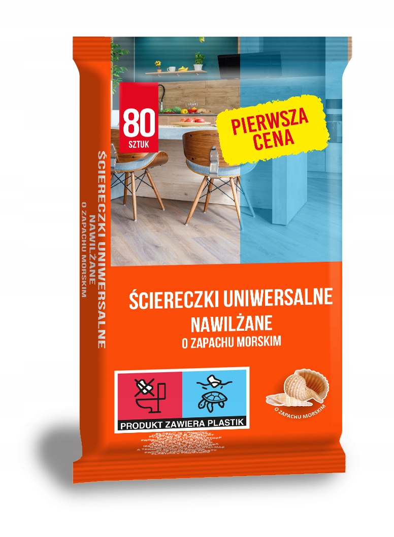 

Ściereczki Nawilżane 80SZT