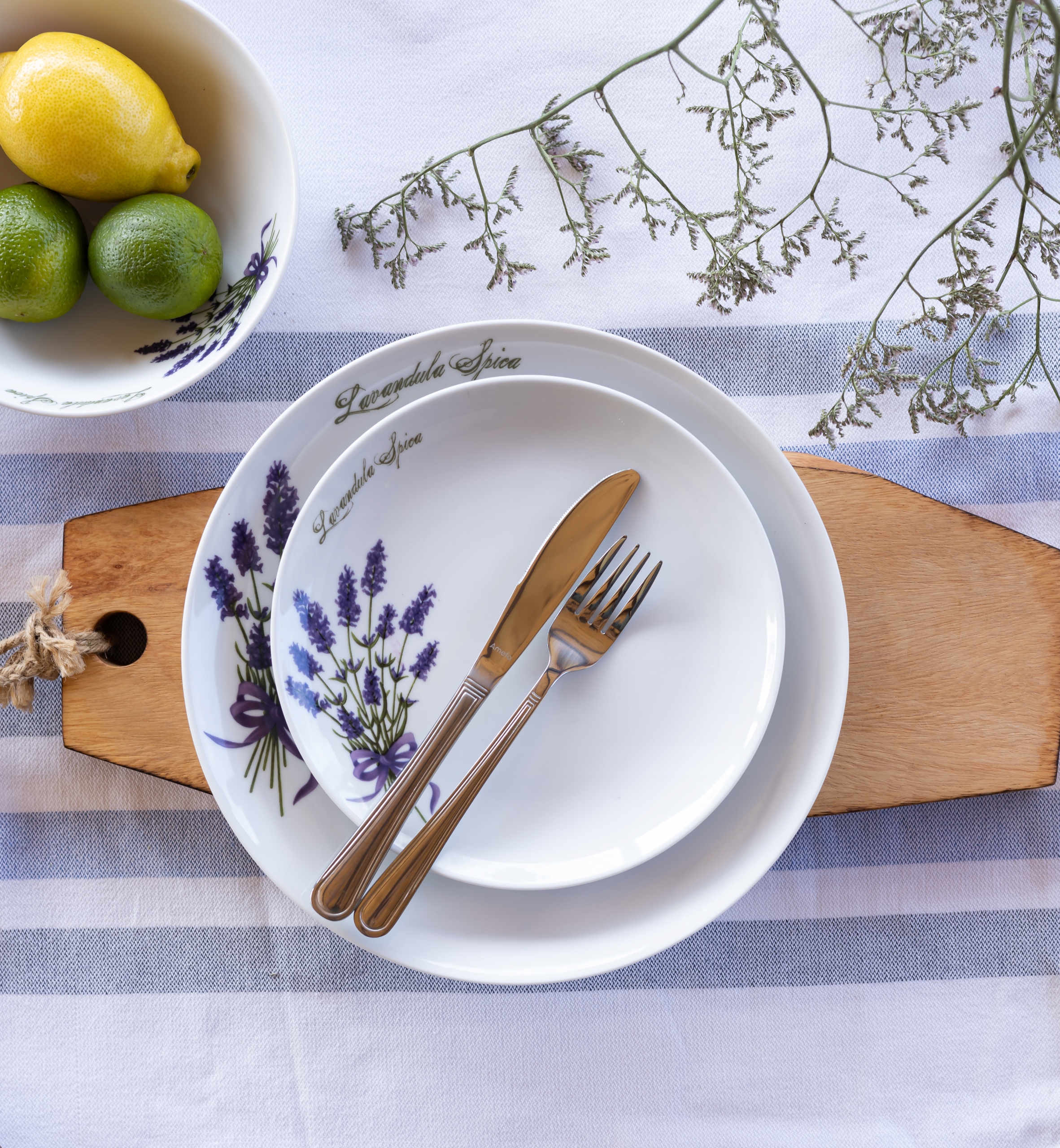 LUBIANA BOSS LAWENDA 5979 SERWIS OBIADOWY 18/6 EL Linia Lawenda