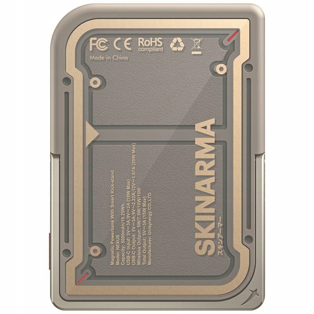 Powerbanka Skinarma Nexus Mecha Magnetic Kick-Stand 5000mAh 20W Pd Usb-c Ma