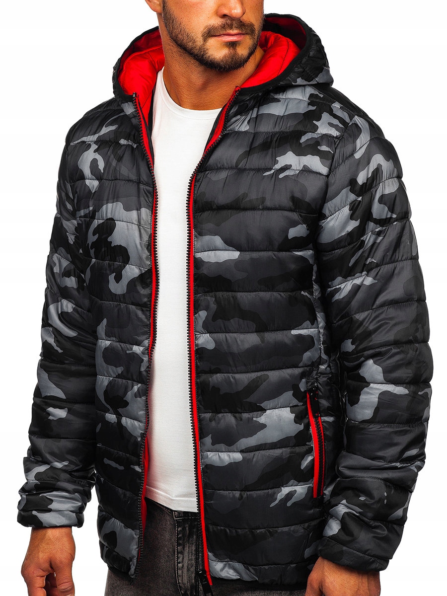 

Kurtka Przejściowa Czarno-czerwona SM83 DENLEY_2XL
