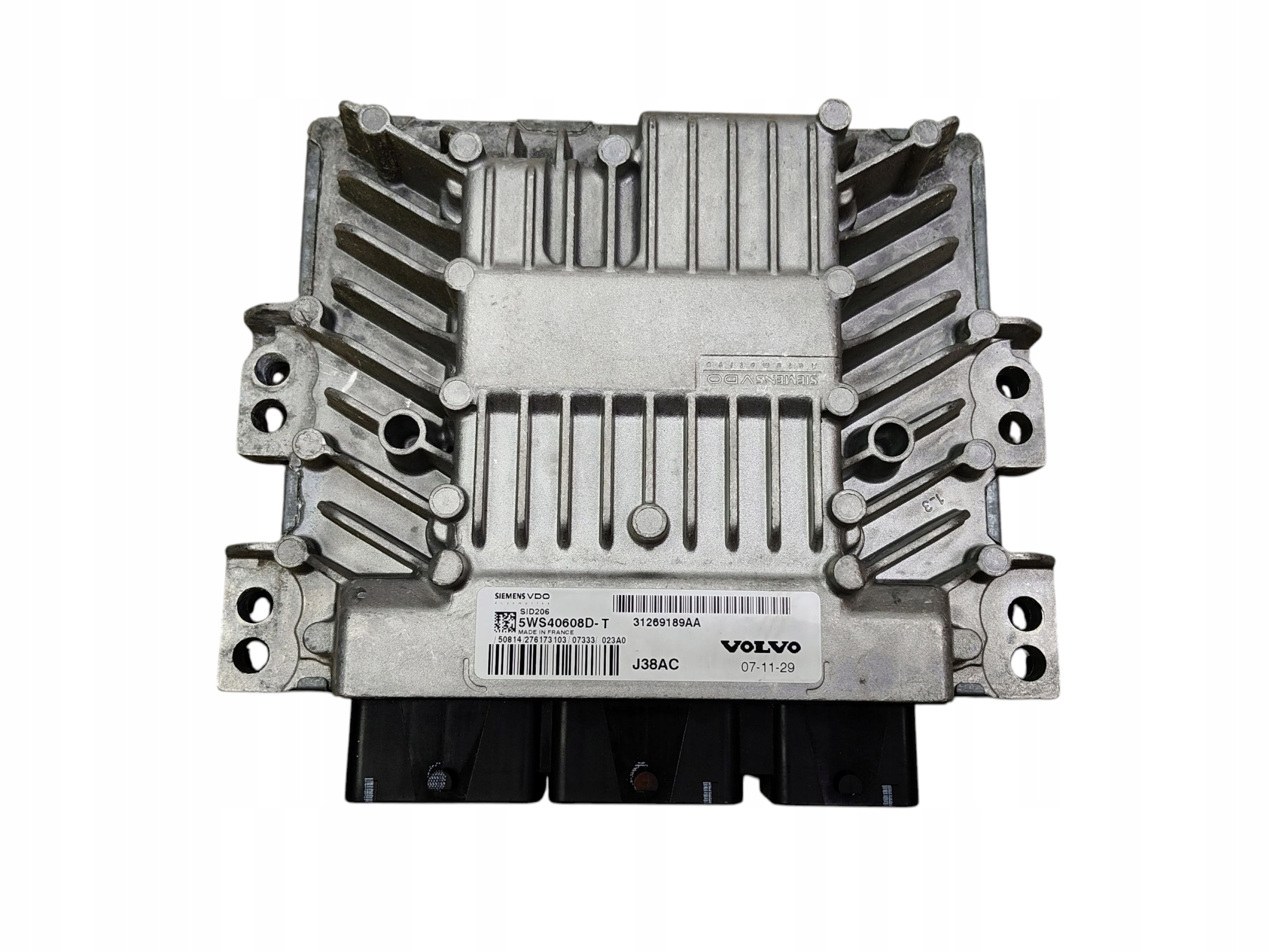 computer control unit of the engine VOLVO V70 III (2007-2011) 2.0 D 136KM 31269189