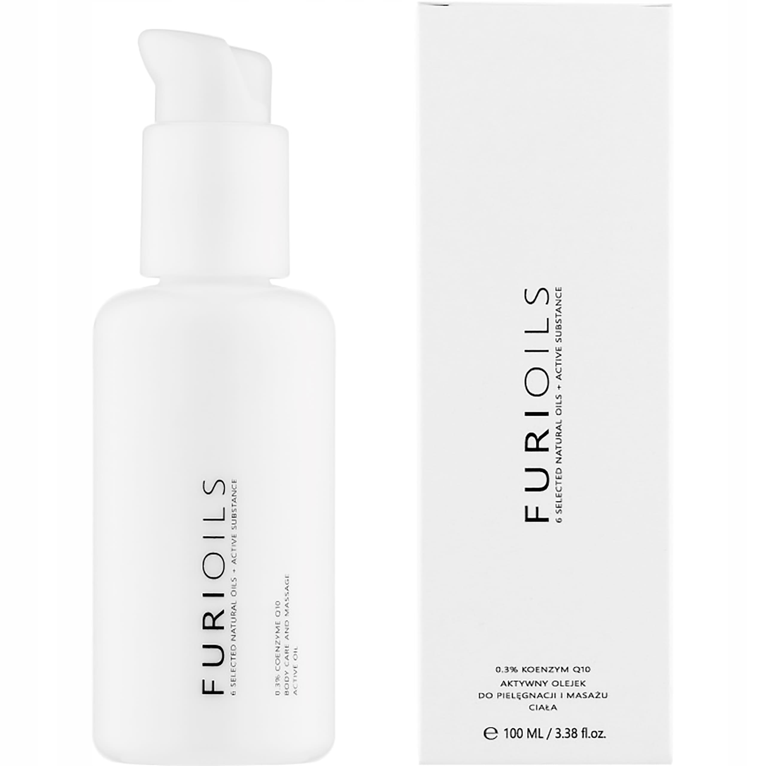 FURIOILS Active Oil 0.3% Coenzym Q10 olejek do masażu i pielęgnacji 100 ml