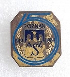 Odznaka 65 lat AZS Poznań 1919-1984