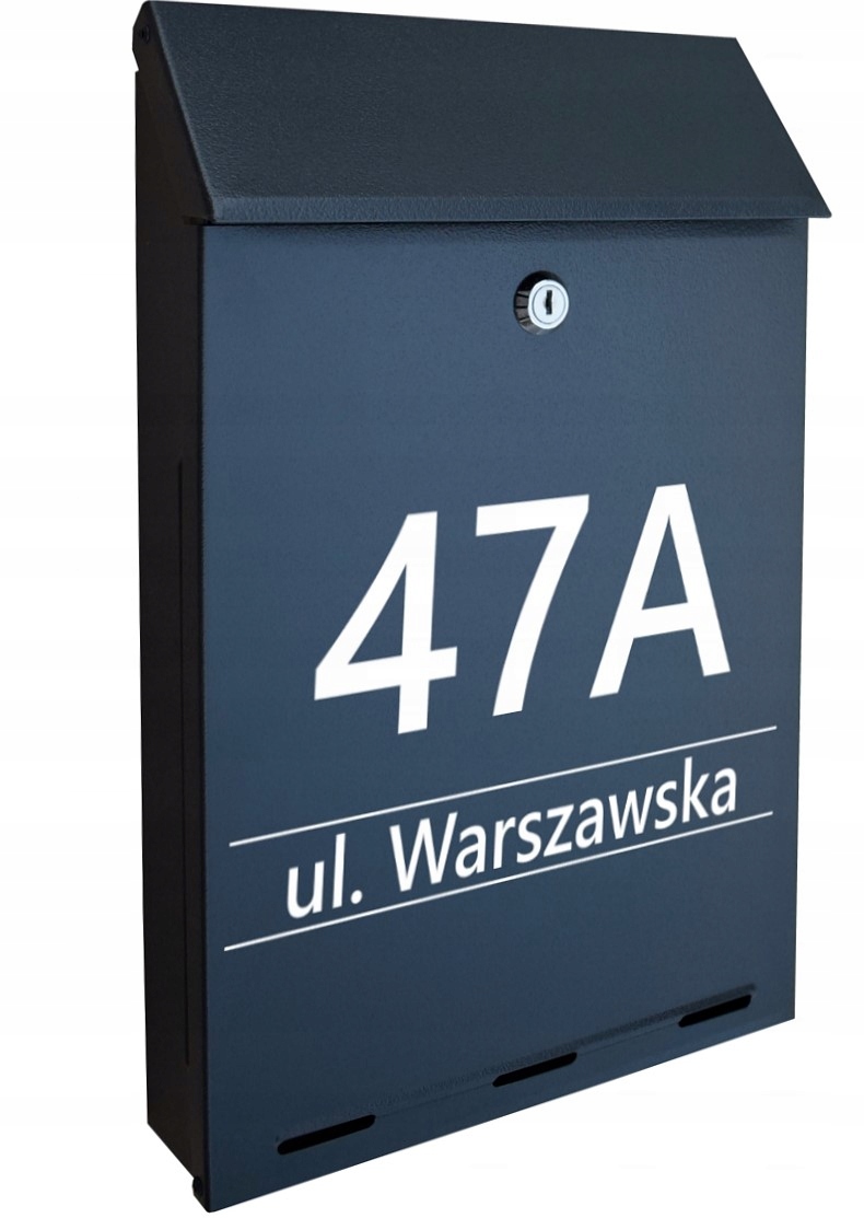 

Skrzynka na listy C-4 Euroskrzynka duża -nadruk Uv