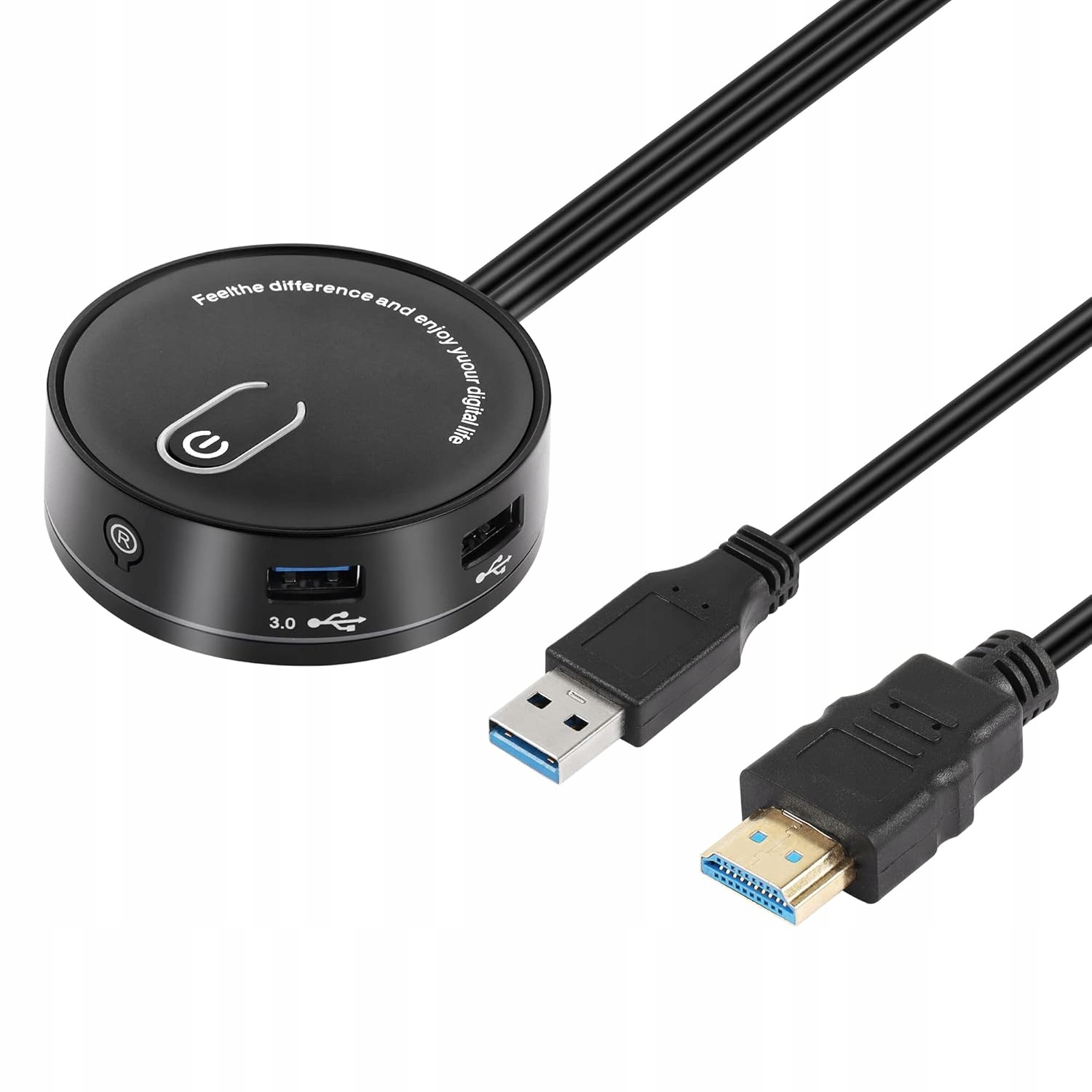 Cerrxian tlačítko napájení Pc 3,5 mm Trrs Audio