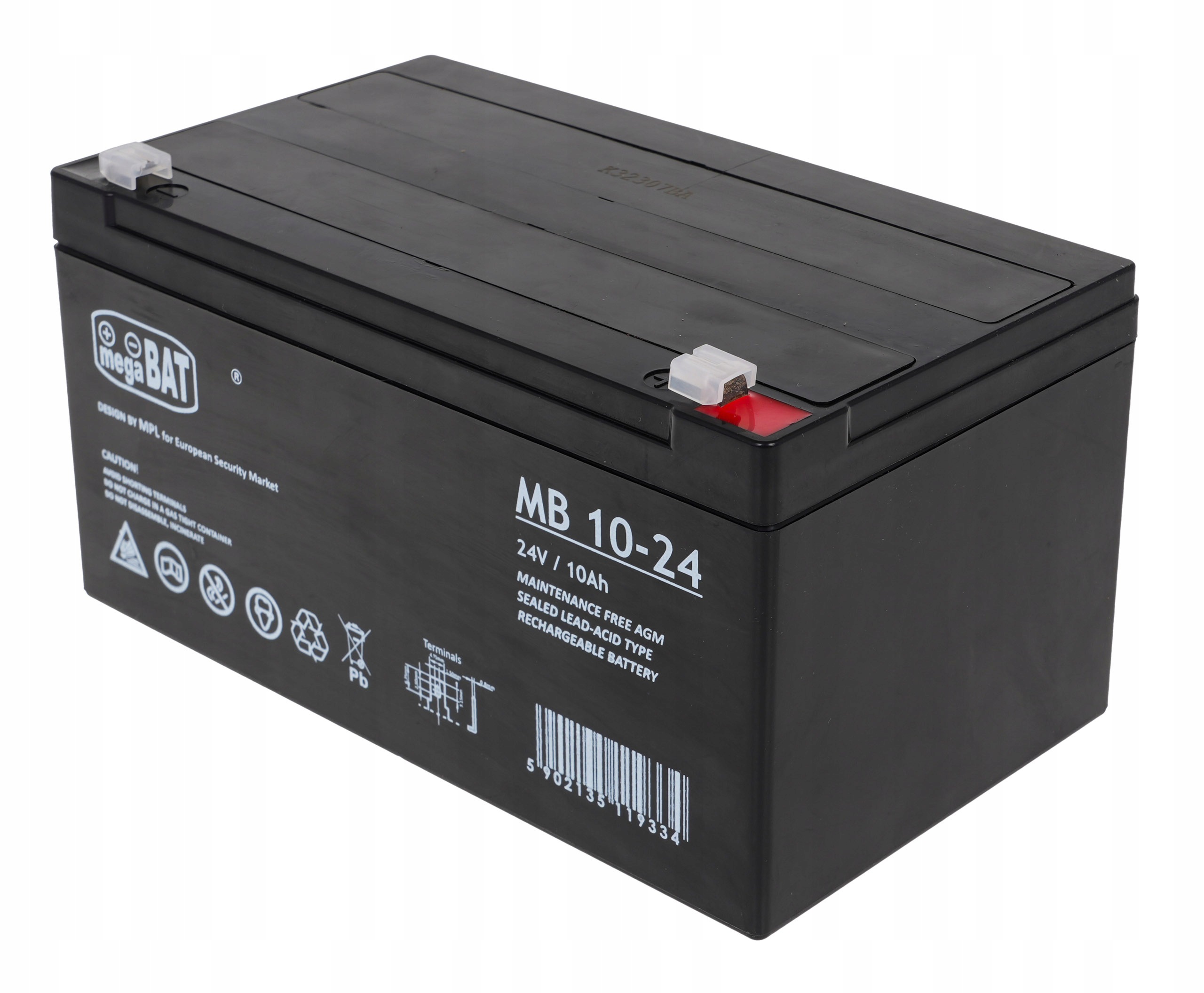 Gélová batéria 24V/10Ah pre elektrické vozidlá pre deti, časť zásoba