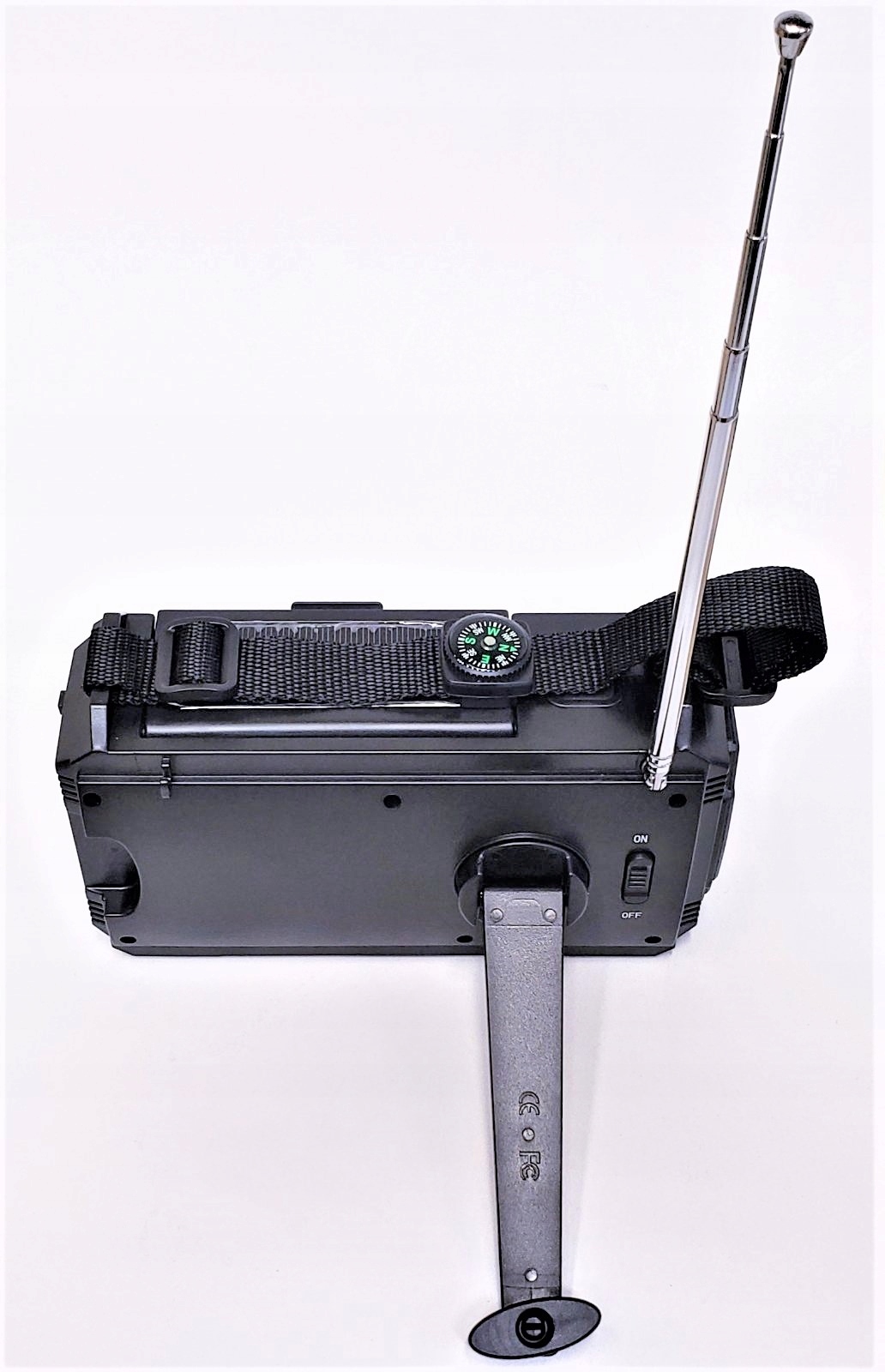 RADIO ALARMOWE NA DYNAMO SOLARNE 8000mAh Marka bez marki