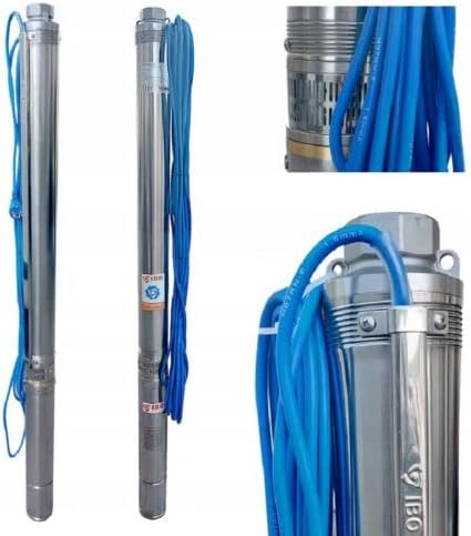 Włoska Pompa Głębinowa 3" Ipro 1-27 (0,75kW,230V) Ks 20m Ibo Italy