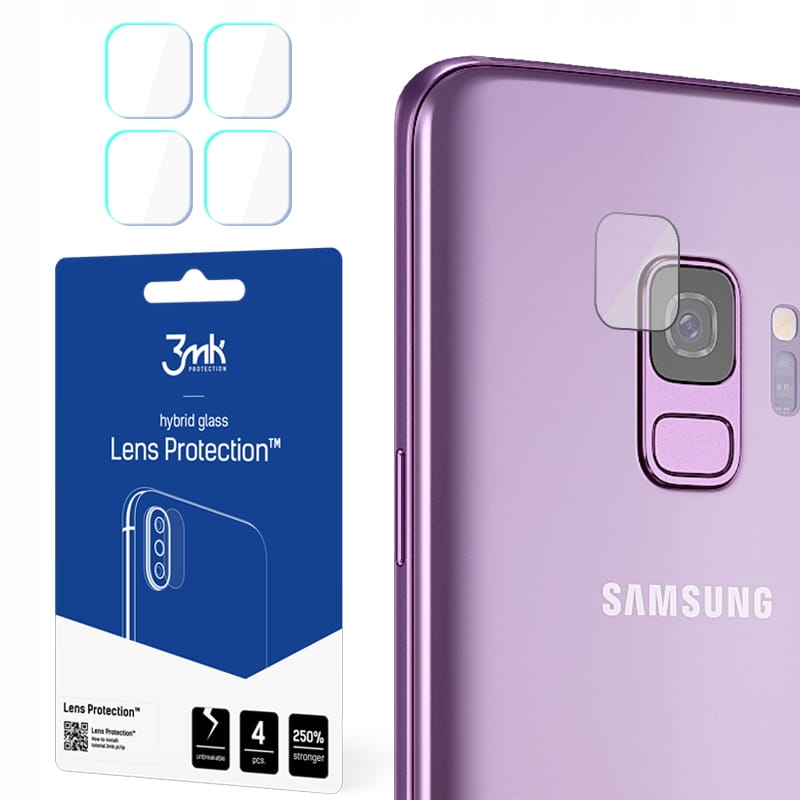 

4 szt Szkło aparat Tył obiektyw 3mk Lens Galaxy S9