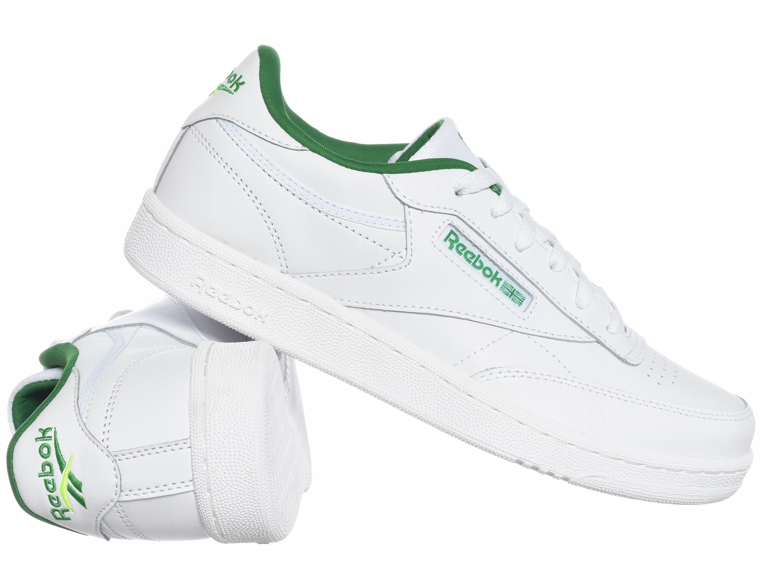 Dámské boty Reebok Club C ID1957 sneakers bílé kožené boty