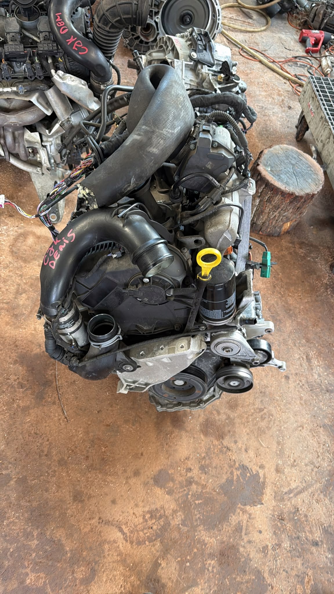 engine complete VW T5 T6 2,0 TFSI CJK 50TYS KM