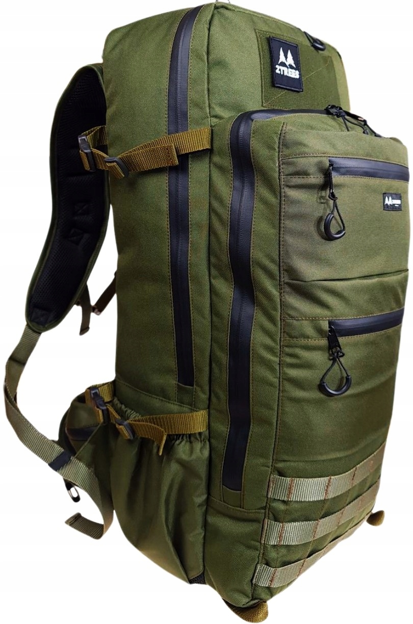 Plecak 2Trees Enduro Pro 45L, oliwkowy turystyczny militarny trekkingowy Pl