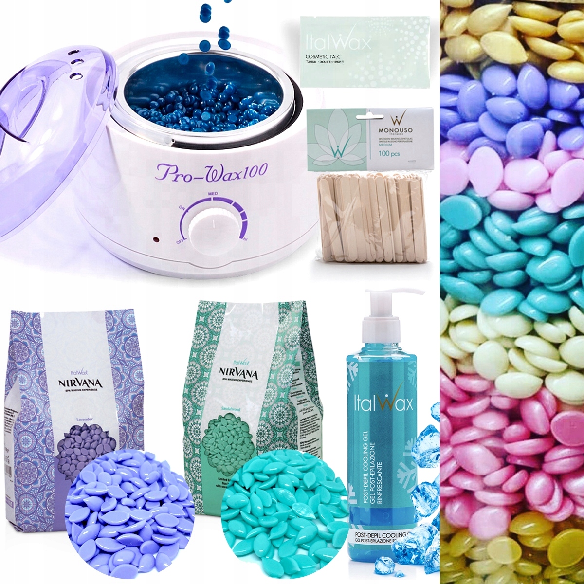 Zestaw Vanira Lavender i Sandalwood z podgrzewaczem Pro-Wax