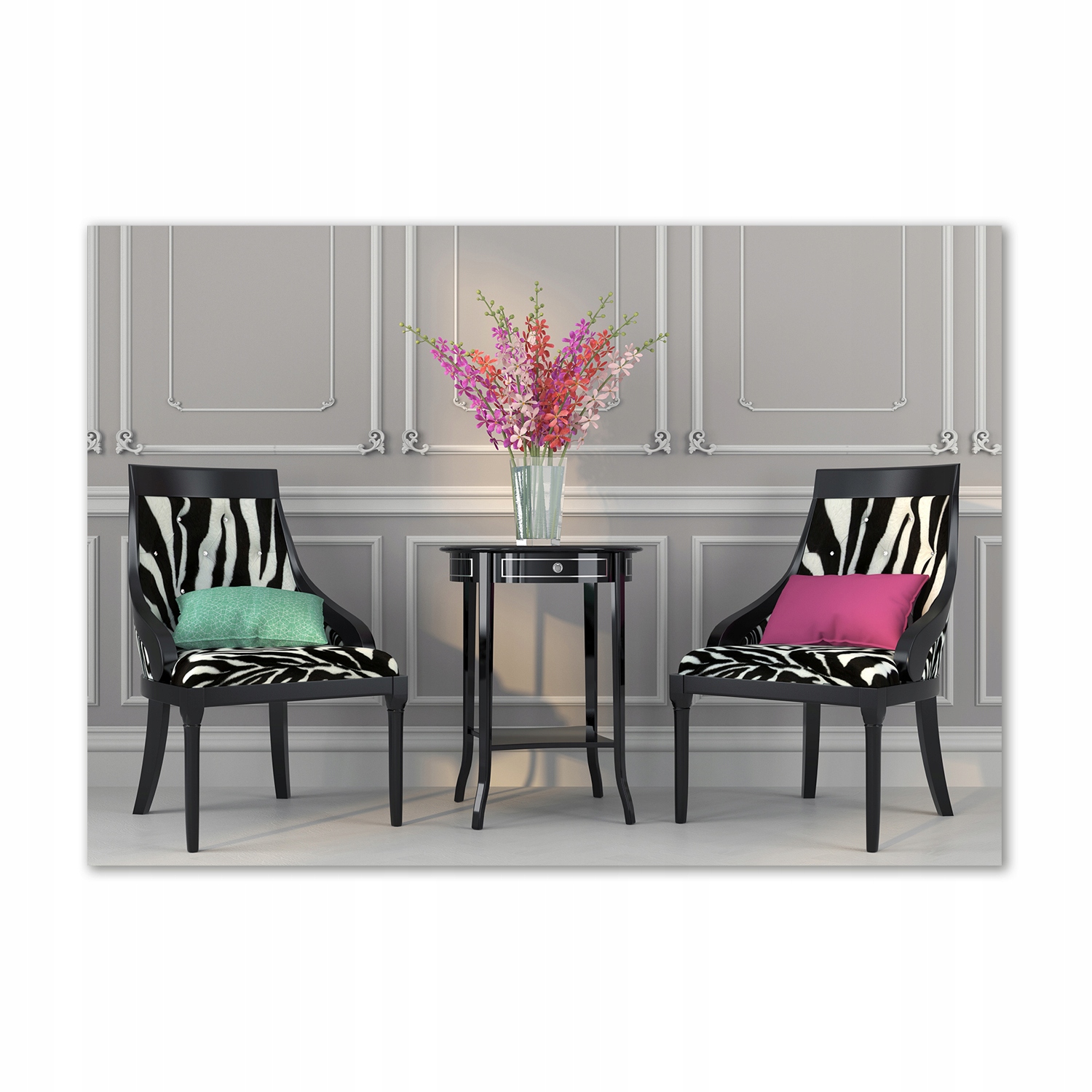 

Foto obraz szkło akrylowe Dwa krzesła 100x70 cm