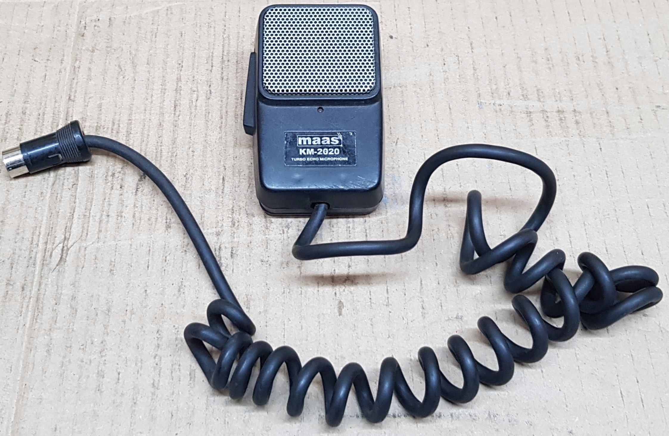 MIKROFON GRUSZKA CB RADIA MAAS KM-2020 TURBO ECHO