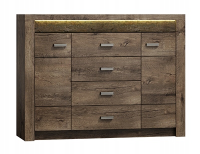 Komoda 2D4S Indianapolis I-7 Jesion Ciemny Salon