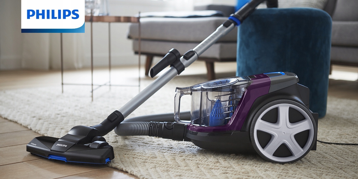 Odkurzacz bezworkowy Philips PowerPro FC9333/09 900W PowerCyclone 5 Głębokość produktu 32.7 cm