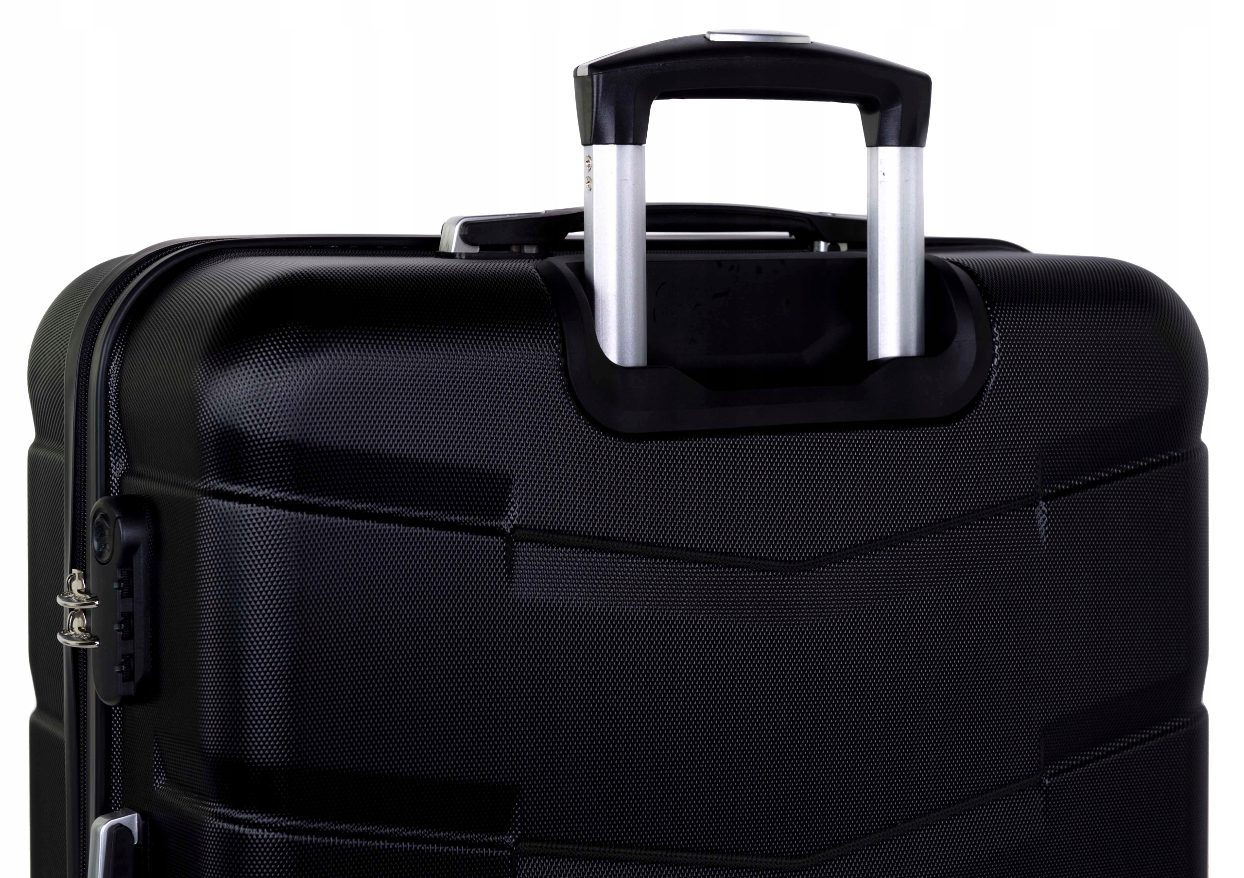 KOMPLET ZESTAW WALIZEK PODRÓŻNYCH TORBA BAGAŻ BAGIA 3szt. BARCELONA Rodzaj twarda