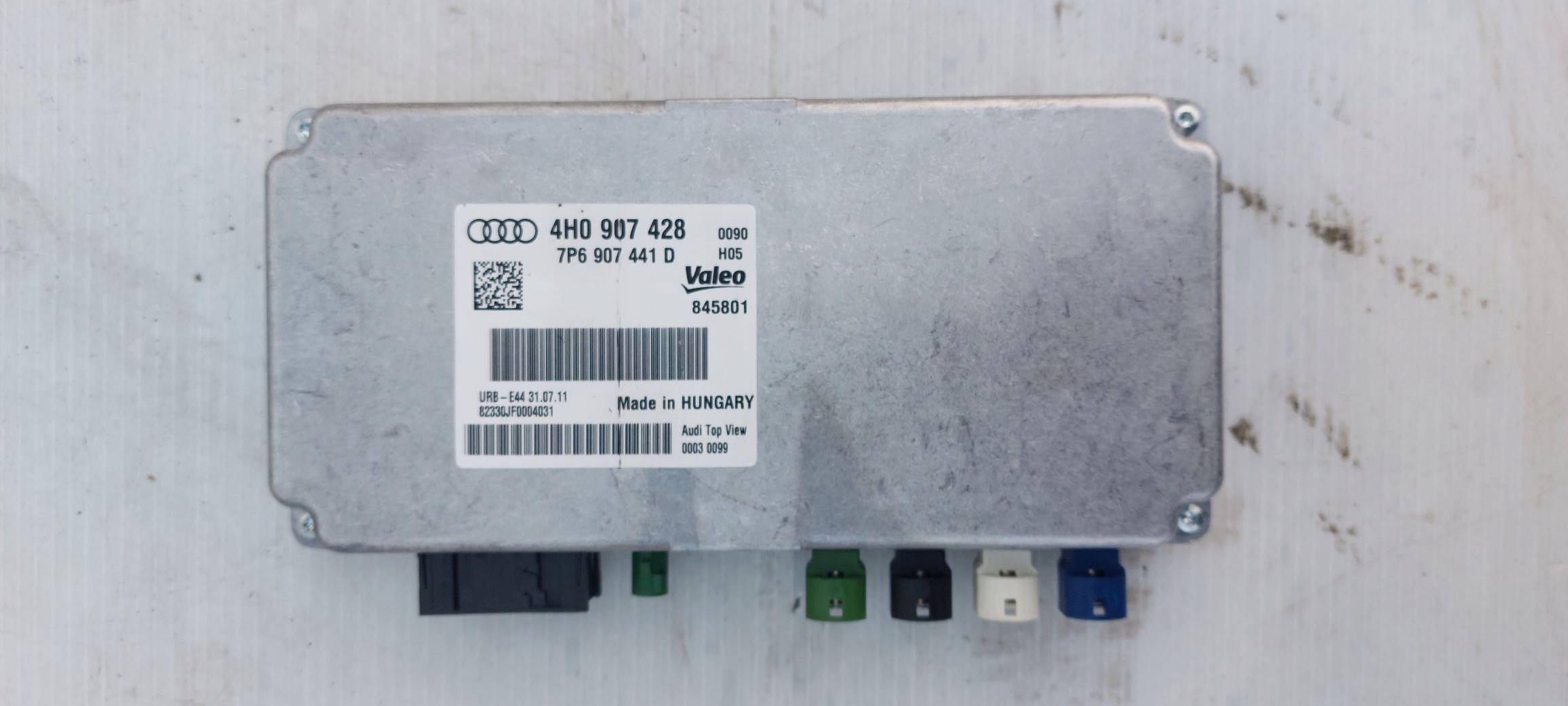 AUDI A8 D4 4H STEROWNIK MODUŁ KAMERY 4H0907428 7P6907441D