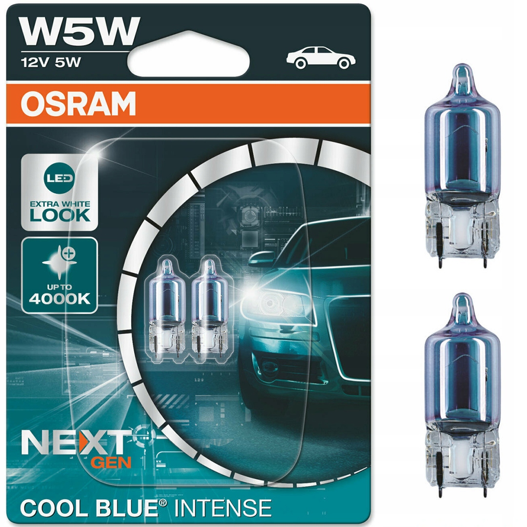 

Osram Żarówki W5W Cool Blue Intense XenonLook 4000