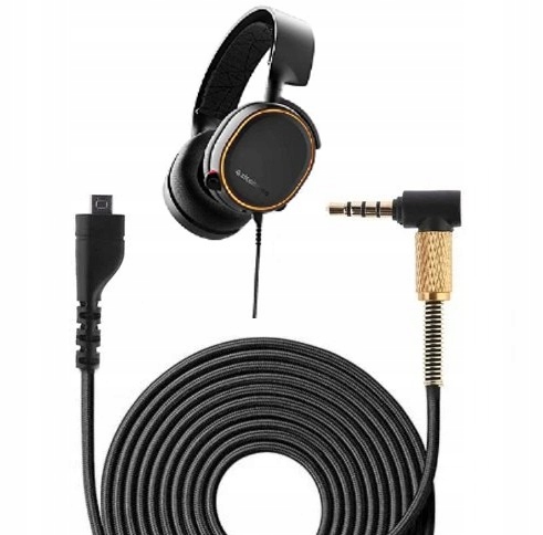 MOCNY KABEL PRZEWÓD DO STEELSERIES ARCTIS 3 5 7 9X Pro 200cm