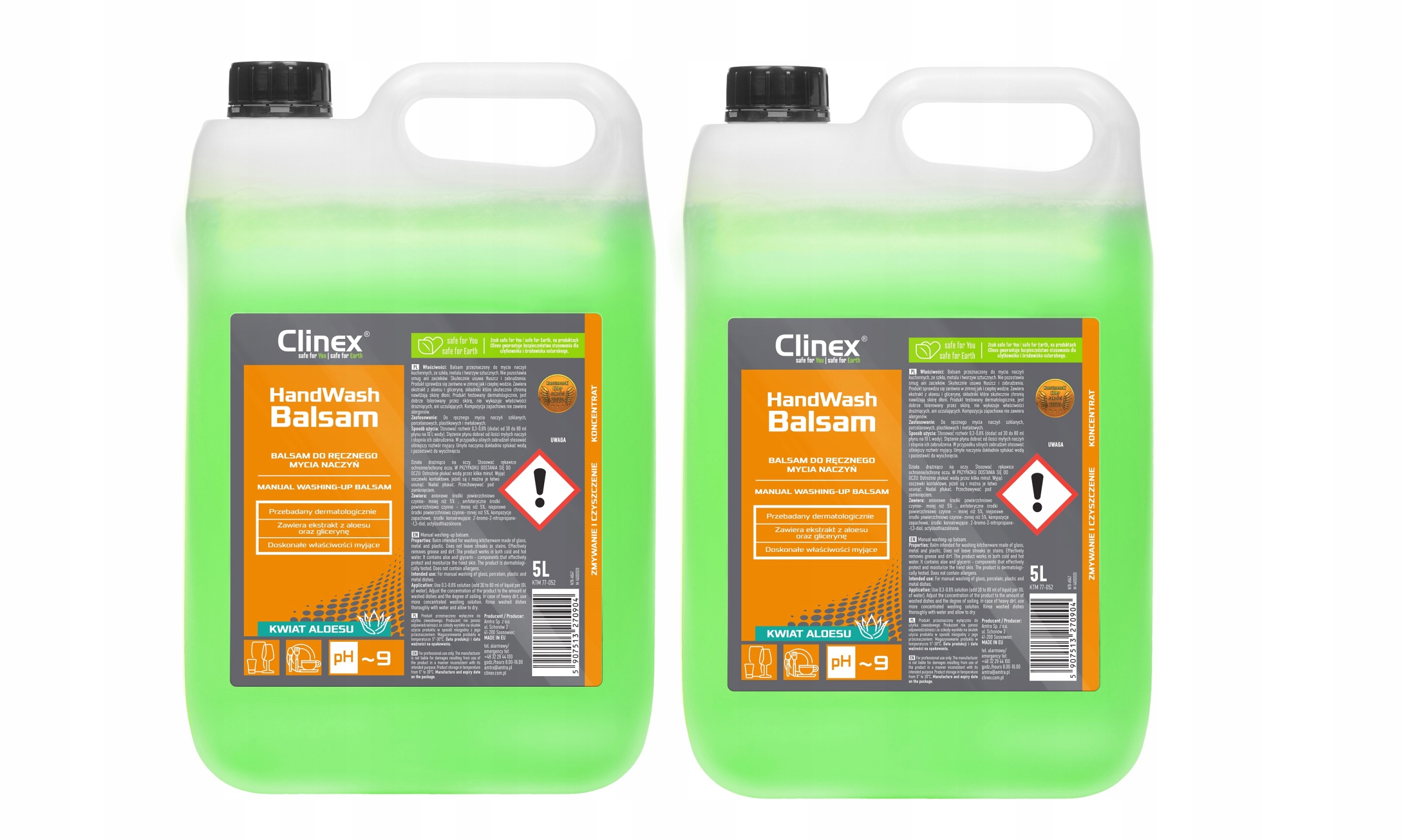 

Clinex Handwash Balsam 5L Płyn Do Mycia Naczyń