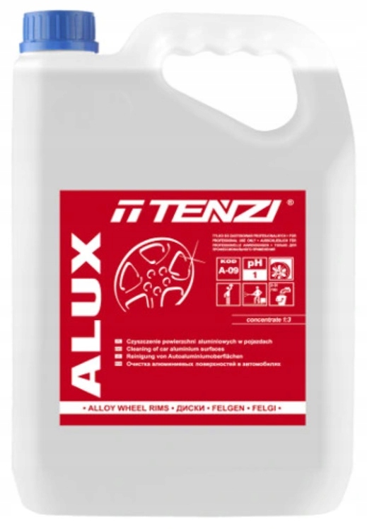 Tenzi Alux Kwasowy Koncentrat Do Czyszczenia Felg Aluminiowych 5L
