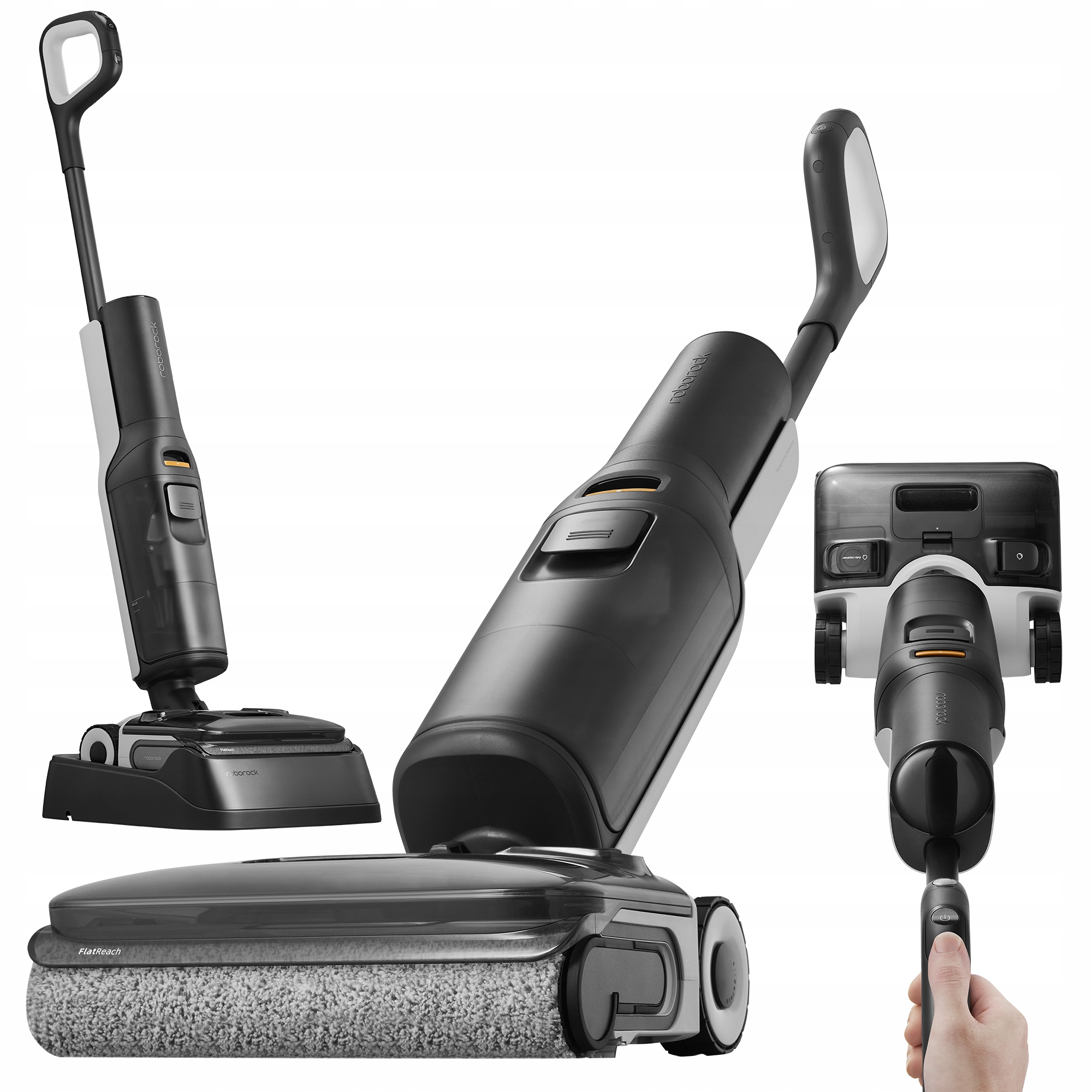 Odkurzacz Pionowy z Funkcją Mopowania Roborock F25 Ace 20000 Pa