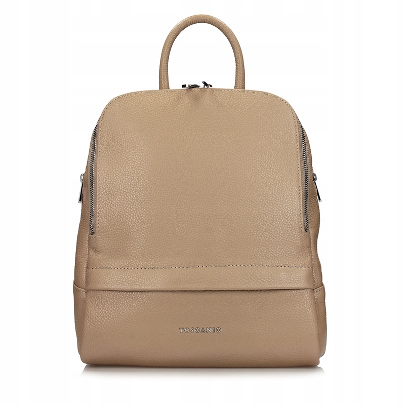 Béžový Batoh Elegantní malý městský prostorný Toscanio G47