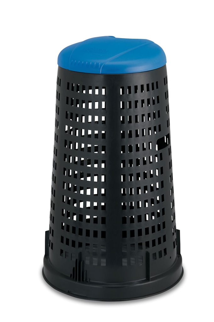Kosz, stelaż, stojak, na worki do segregacji śmieci 120l niebieski