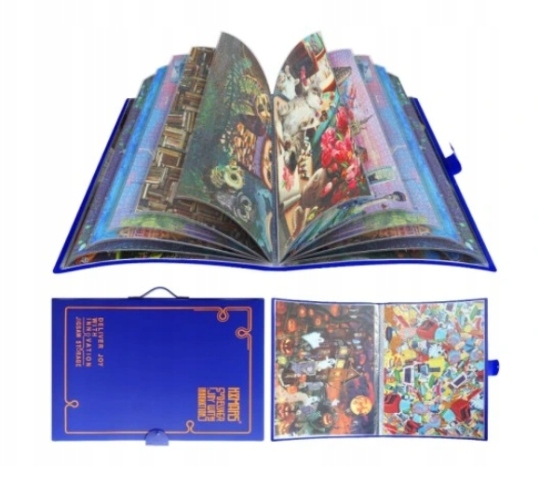 Folder Organizer Do Przechowywania Puzzli 20 Przegródek Hxmars