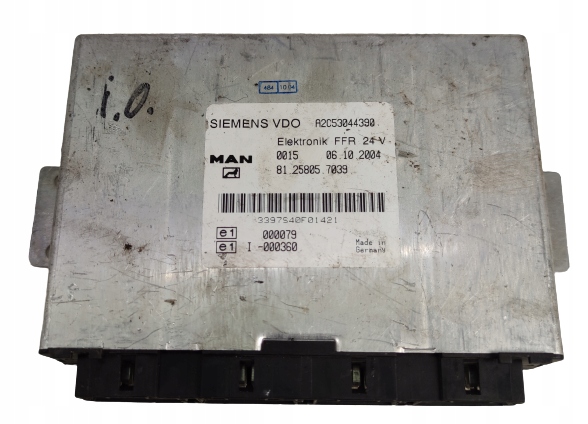 MAN control unit ELEKTRONIK FRR 81258057039