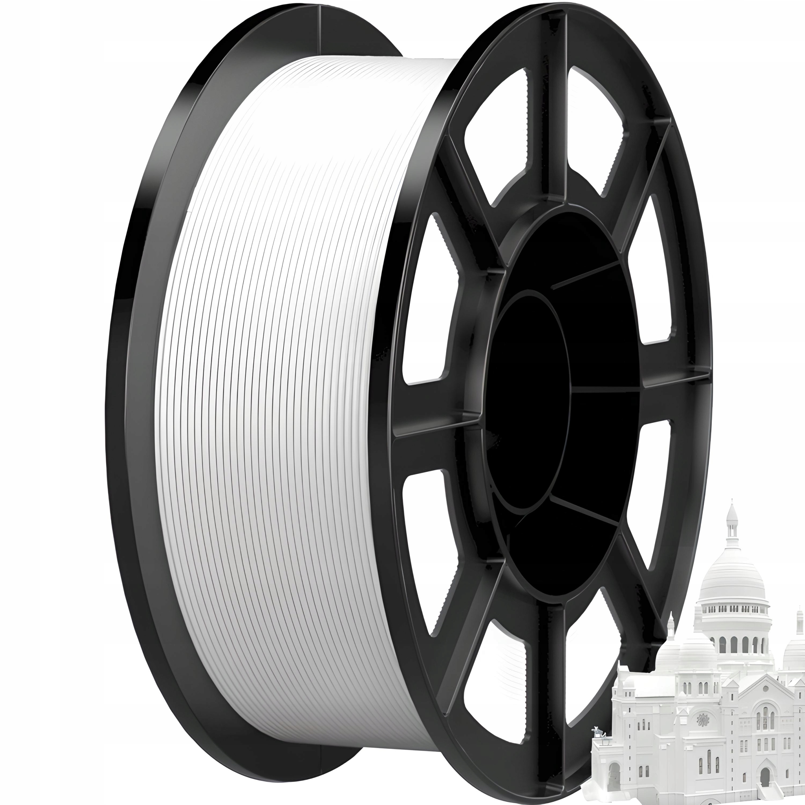

Filament Wkład Pf Pla Biały Drukarka 3D 1,75mm